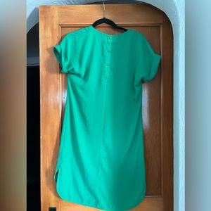 Green Shift Dress
